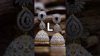 Choose your name first latter and see your jhumka latestcollection2024 viral newfancydesigner [upl. by Micco]