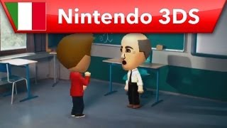 Tomodachi Life spot  Il tuo professore come non lavevi mai visto Nintendo 3DS [upl. by Yar]