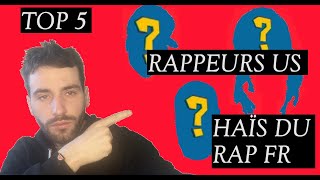 ARRÊTE TA FLÛTE 10  TOP 5 RAPPEURS AMÉRICAINS HAÏS DU RAP FRANÇAIS [upl. by Namor]