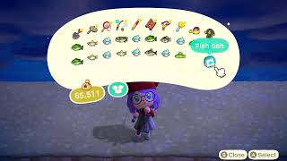 Lets Find A Stringfish  Animal Crossing New Horizons [upl. by Margaretha]