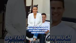 Do you know how much money Kim Kardashian got in each of her three divorces [upl. by Profant]