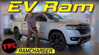 First Ever HandsOn with the 2025 Ram Ramcharger You Wont Believe the Range [upl. by Atikan]