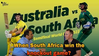 Australia vs South Africa semifinal match  when South Africa win the knockout match world cup  N6 [upl. by Jacobsohn]