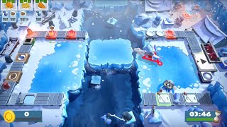 Overcooked All You Can Eat🍳 Overcooked 1 Level 34🧊🐟🍟 [upl. by Gratt]