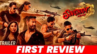 SINGHAM AGAIN  Movie First Review  Ajay devgan  Salman Khan  Kareena Kapoor [upl. by Pavel]