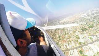 VariEze landing at Torrance Airport KTOA [upl. by Inessa]