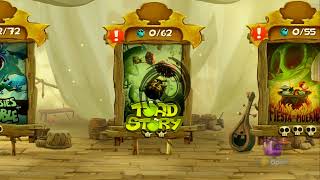 Rayman Legends 100 Walkthrough Part 7  World 2  Ray and the Beanstalk amp The Winds of Strange [upl. by Colwen]