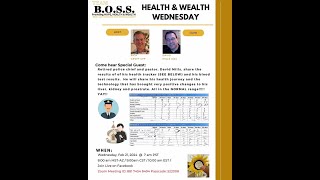 22124 Health amp Wealth Wed Pastor David Topics Kidney Liver Prostate Blood Results [upl. by Gretta450]