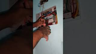 house wiring DB dressing 👨‍🔧⚡trending electrical love 🥰👍⚡💡 [upl. by Eikcaj]