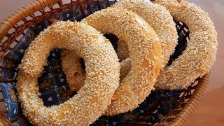 Kako napraviti ĐEVREK  SIMIT  How to make Turkish BAGEL GEVREK [upl. by Bianka3]