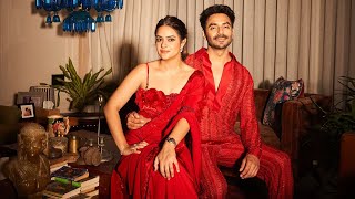 Wife Akriti and Aparshakti Khurana Shine in a Sey Photoshoot [upl. by Scriven]