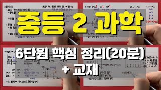 중2 과학 6단원물질의 특성 핵심 정리20분  교재 [upl. by Dugaid]