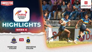 HIGHLIGHTS – Thurstan College vs Vidyartha College  DSRL24 [upl. by Lydell529]