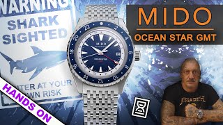 Lo squalo blu Mido Ocean Star GMT [upl. by Ingra]