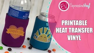 Step by Step instructions for Printable Heat Transfer Vinyl [upl. by Hahseram536]