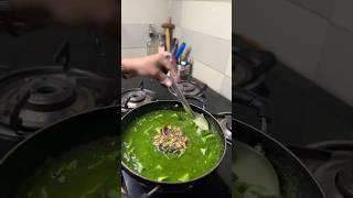 Kandukuri Chandana Making Palak Paneer 😋😋With butter Naan￼ viralvideo shortvideos viralshorts [upl. by Notlih]