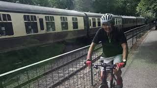 Cycle Bristol to Bath Railway Path from Bath and Two Tunnels Greenway My Travels Neil Walker [upl. by Halstead]