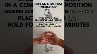 Dhyana Yoga Mudra  How to Practice  quotMeditationquot  Hand Gesture [upl. by Huebner]