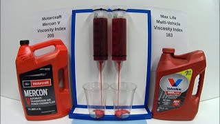 Motorcraft Mercon V vs Valvoline Max Life MultiVehicle ATF [upl. by Hobard]