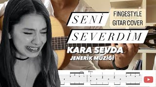 Seni Severdim  Kara Sevda Theme  With Tab [upl. by Elimac520]