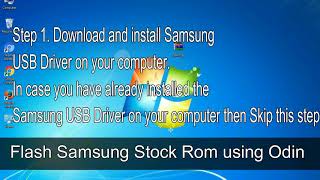 How to Samsung Galaxy S GT I9000 Firmware Update Fix ROM [upl. by Ozner]