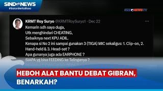 Heboh Alat Bantu Debat Roy Suryo Kritik Gibran Gunakan 3 Mic saat Debat [upl. by Acirahs]