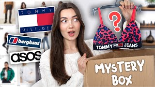 I BOUGHT A DESIGNER CLOTHING MYSTERY BOX FOR CHEAP IM SHOOK [upl. by Ranger]