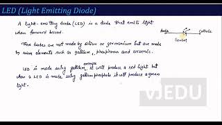 U1 L13 Light Emitting Diode Electronics Engineering BEC101 201 Hindi online video cutter com [upl. by Matta]