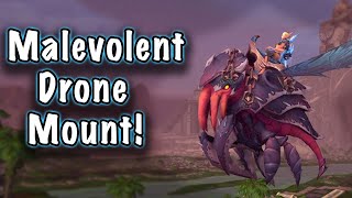 Malevolent Drone Mount Nzoth Assault Rare Jessiehealz [upl. by Lebbie]