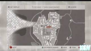 Assassins Creed 2 Feather amp Glyph Locations  Tuscany San Gimignano  WikiGameGuides [upl. by Faunia]