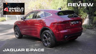 Baby Jag SUV Grows Up  2021 Jaguar EPace Review [upl. by Nagiem]