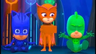 Pj Masks Heroes en Pijamas  Caos en el Cuartel General  Compilación [upl. by Sydel]