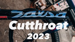 My Salsa Cutthroat 2023 assembly with Flat Tire Co [upl. by Ennairrac]