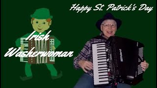 Irish Washerwoman Played by Pat Walter with her Roland FR 4X Digital Accordion [upl. by Anderer]