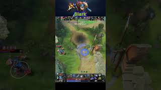 5 Level In 45 Seconds Slark Likes this Very Much dota2 dota2highlights rampage [upl. by Stegman]