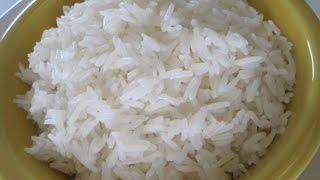 JASMINE RICE  How to make Perfect JASMINE RICE Instructions [upl. by Sehguh]