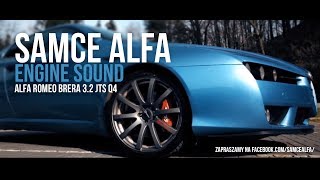 Alfa Romeo BRERA 32 JTS Q4 ENGINE SOUND Samce Alfa [upl. by Ecinna]