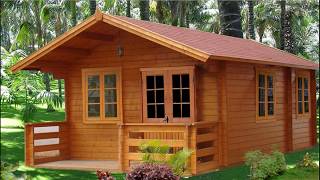 30 SIMPLE NICE WOODEN HOUSE DESIGN Houses VlogC [upl. by Attenahs]