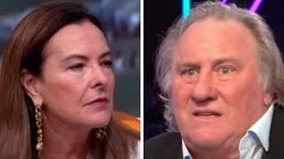 Carole Bouquet fait marche arrière  très mal à laise elle nuance son soutien à Gérard Depardieu [upl. by Nikita]