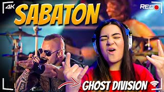 FIRST TIME REACTING to SABATON  Ghost Division OFFICIAL LIVE VIDEO WOW 😯 [upl. by Eecrad]