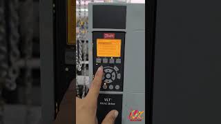 Danfoss VFD Minimum speed reference setting [upl. by Otrebmal]