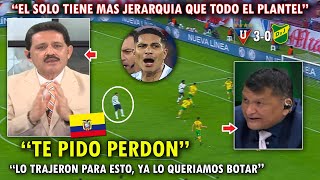 quotES EXTRAORDINARIOquot PERIODISTAS ECUATORIANOS PIDEN PERDON a PAOLO GUERRERO tras DOBLETE con LDU HOY [upl. by Odraude]