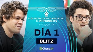 CAMPEONATO DEL MUNDO DE BLITZ 2023  MAGNUS QUIERE VOLVER A GANAR [upl. by Remoh]