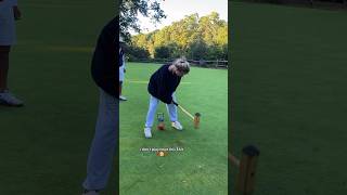 CROQUET LEGEND 😤💯 sports croquet professional trickshots [upl. by Haig]