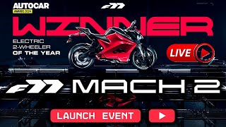 Live Launch F77 MACH 2  Long Range Electric Motorcycle [upl. by Randell794]