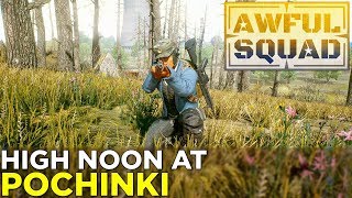 AWFUL SQUAD High Noon at Pochinki w Griffin Justin Charlie Simone Clayton Jeff and Jake [upl. by Yurik]