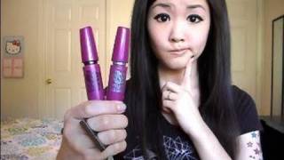 Mascara Review Maybelline the Falsies vs the Falsies Black Drama  HelloHannahCho [upl. by Vary]