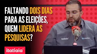 ÚLTIMA PESQUISA SOBRE AS ELEIÇÕES MOSTRA QUEM LIDERA A INTENÇÃO DE VOTO NOS DIAS PRÓXIMOS A ELEIÇÃO [upl. by Donnie]