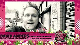 David Anders  German Comic Con Dortmund Spring 2022 2324 April [upl. by Mayhew]