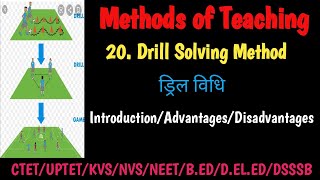 Drill MethodMethods of TeachingDrill Method of Teaching [upl. by Aikaj]